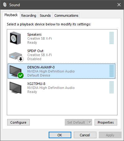 Nvidia high definition audio 5.1 online hdmi